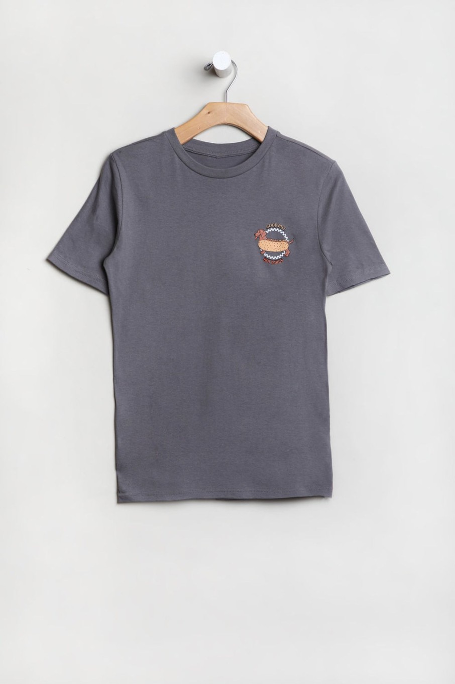 Youth West49 | West49 Youth Hot Dawg T-Shirt Dark Grey