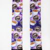 Mens Zoo York | Zoo York Mens Sloths & Poutine Crew Socks Purple