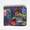 Mens Zoo York | Zoo York Graffiti Print Wallet Multi