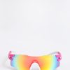 Mens West49 | West49 Sport Shield Sunglasses Pink