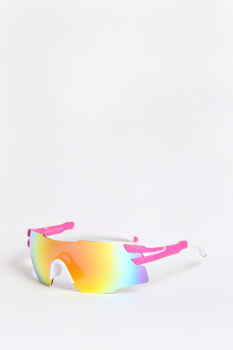 Mens West49 | West49 Sport Shield Sunglasses Pink