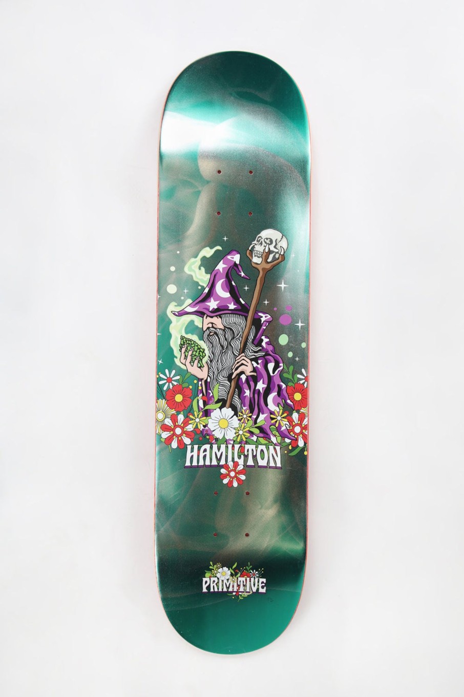 Skate Primitive | Primitive Hamilton Aroma Deck 8" Green