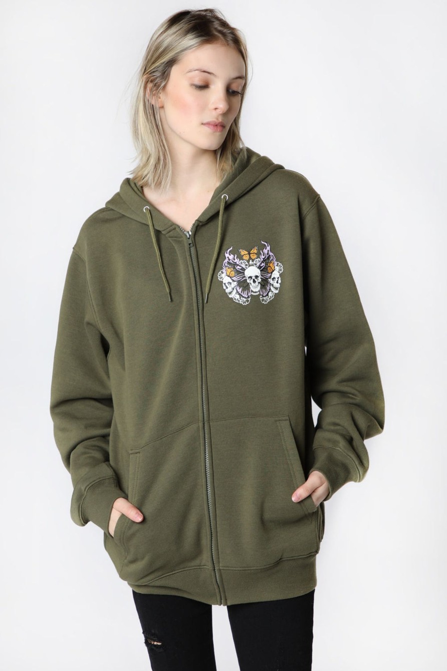 Womens Enygma | Womens Enygma Graphic Zip-Up Hoodie