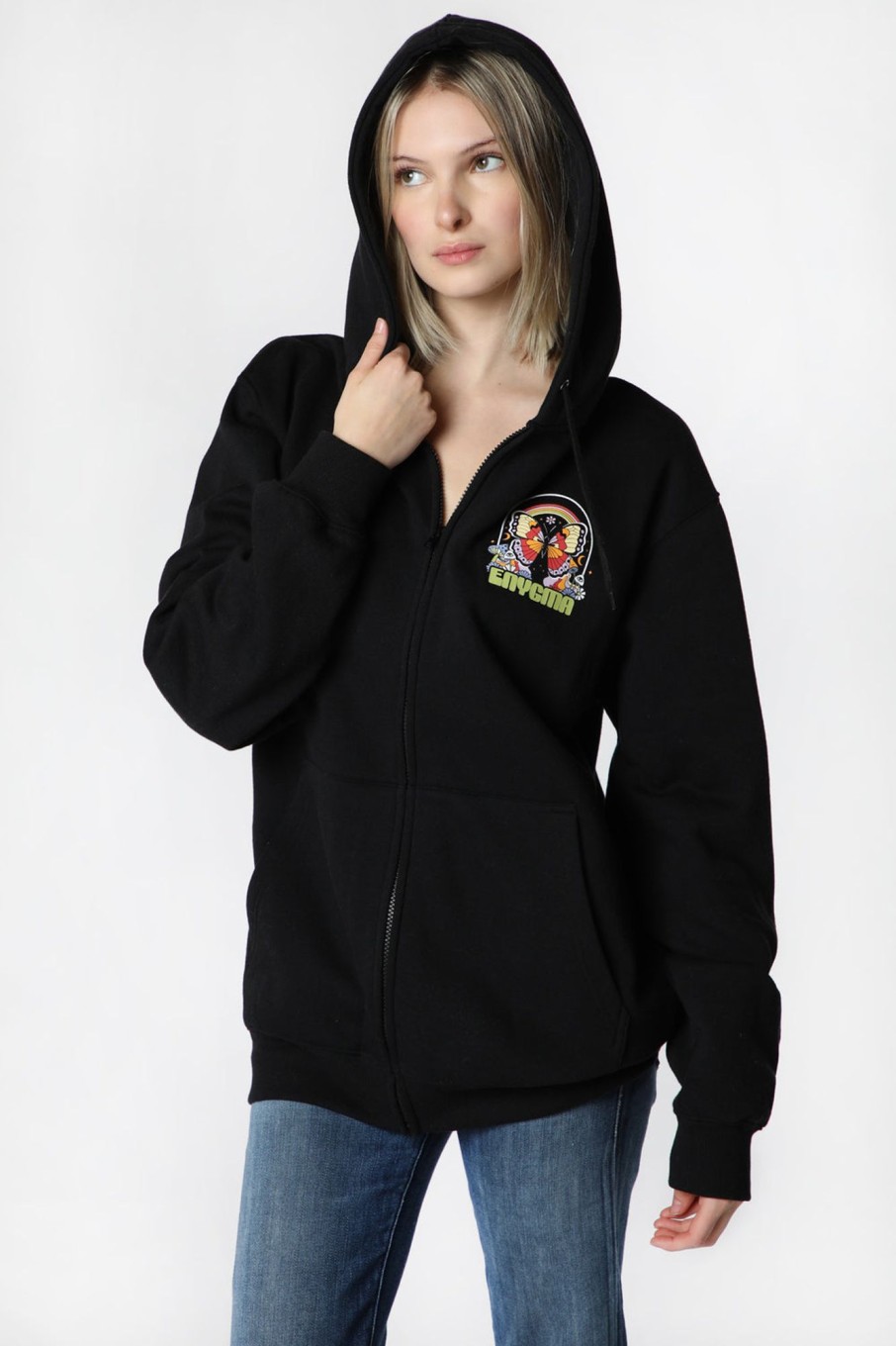 Womens Enygma | Womens Enygma Graphic Zip-Up Hoodie