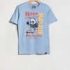 Youth Zoo York | Zoo York Youth Skate Club T-Shirt Baby Blue