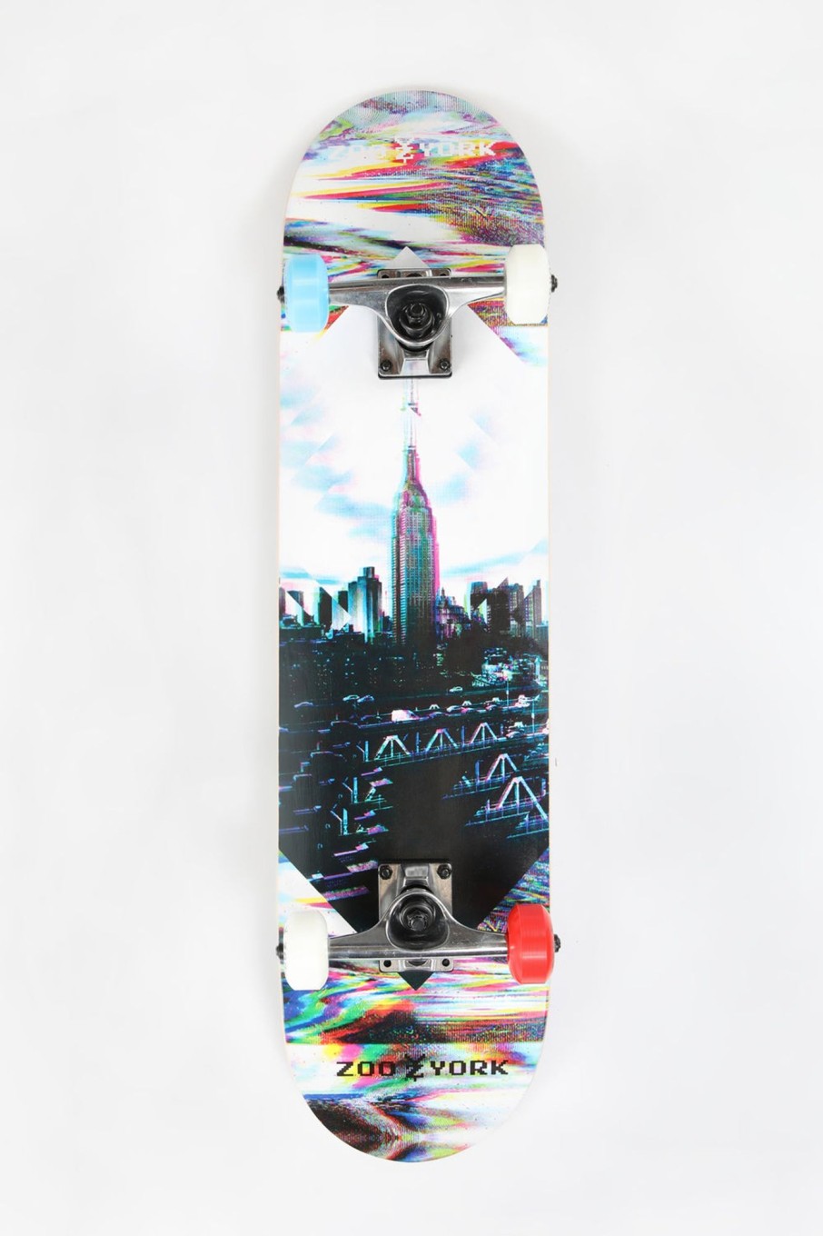 Skate Zoo York | Zoo York Glitched Skateboard 7.75" Multi