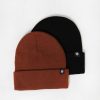 Youth Zoo York | Zoo York Youth Foldup Beanie 2-Pack