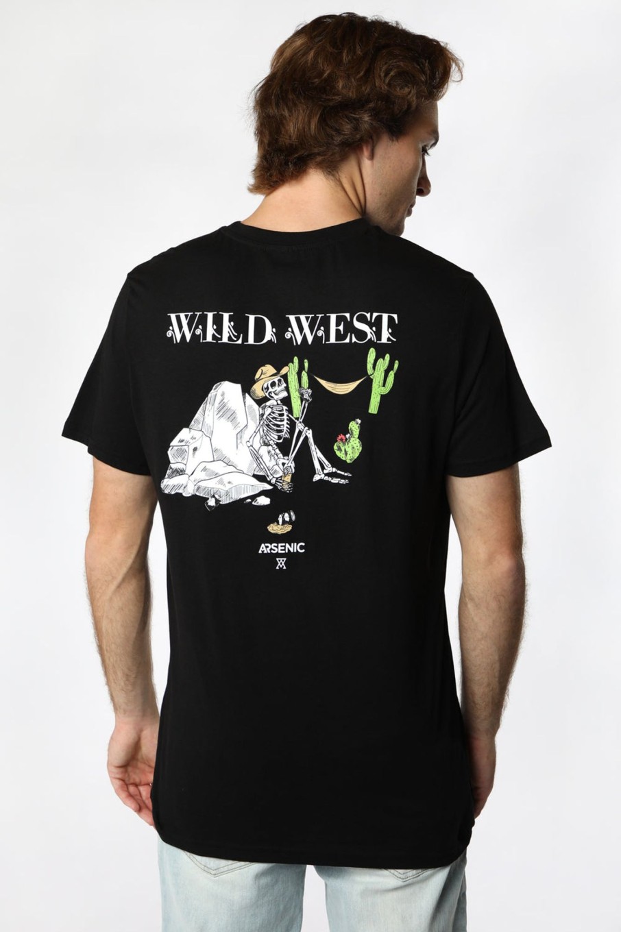 Mens Arsenic | Arsenic Mens Wild West T-Shirt Black