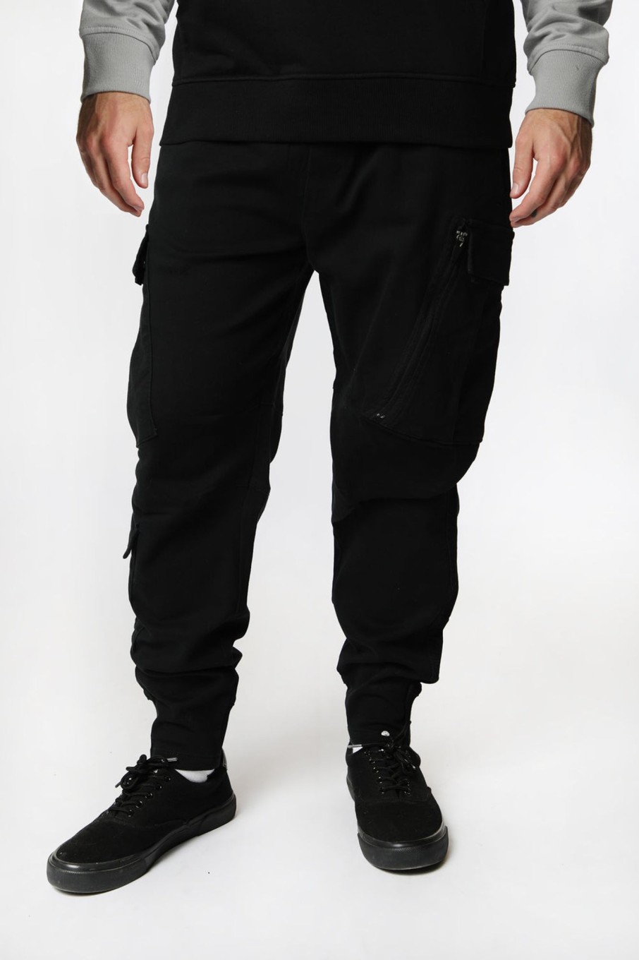 Mens Zoo York | Zoo York Mens Soft Knit Cargo Jogger