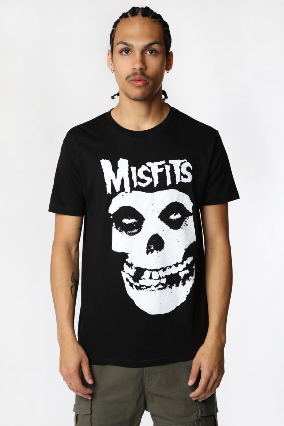 Mens West49 | Mens Misfits T-Shirt Black