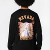 Mens Death Valley | Death Valley Mens Nevada Long Sleeve Top Black