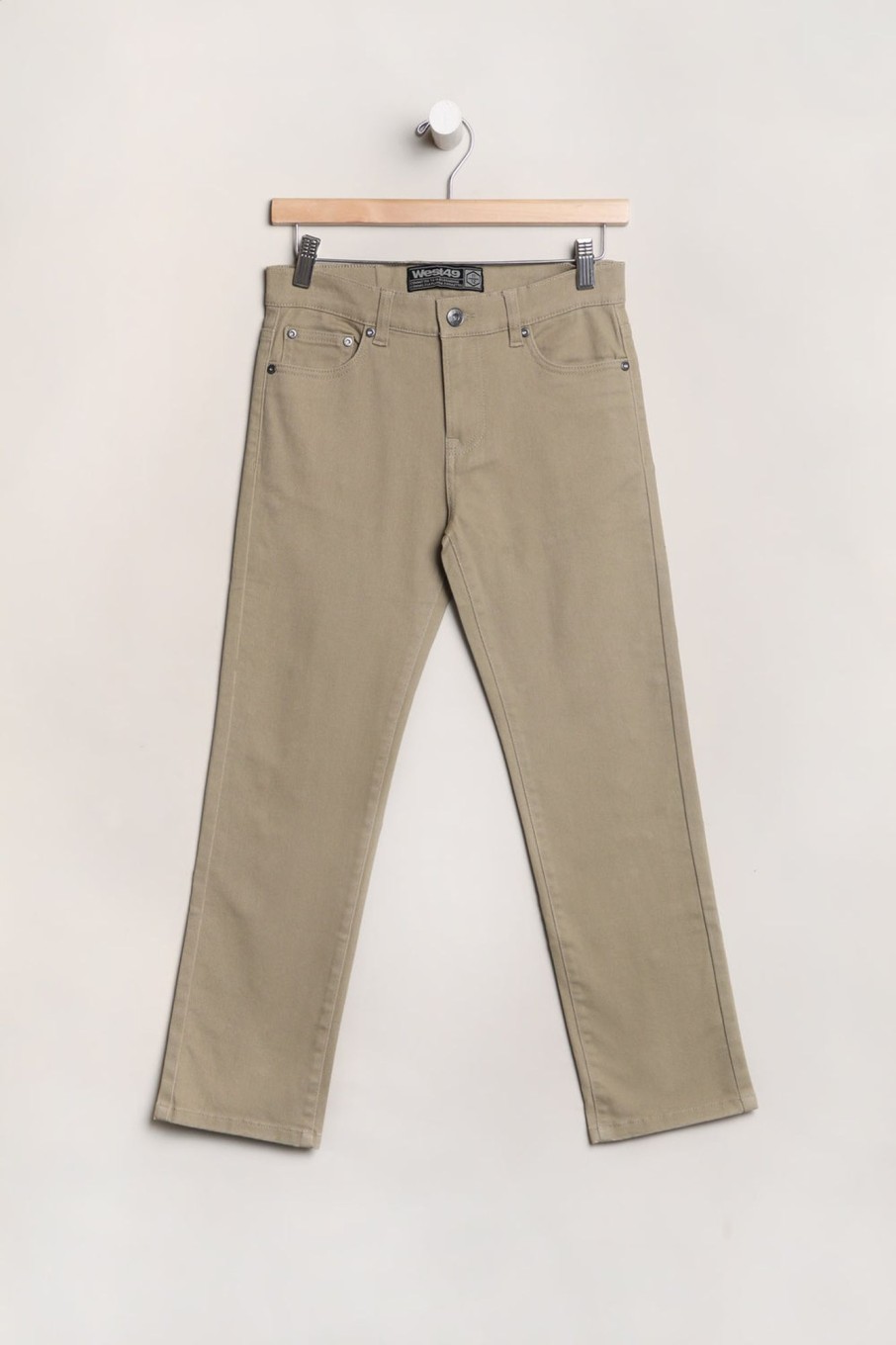 Youth West49 | West49 Youth Bull Denim Slim Jeans Khaki