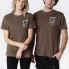 Unisex Zoo York | Zoo York Unisex Chop Shop T-Shirt Brown