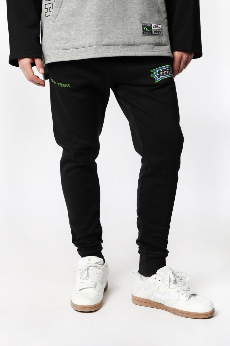 Mens No Fear | No Fear Mens Embroidered Logo Fleece Jogger