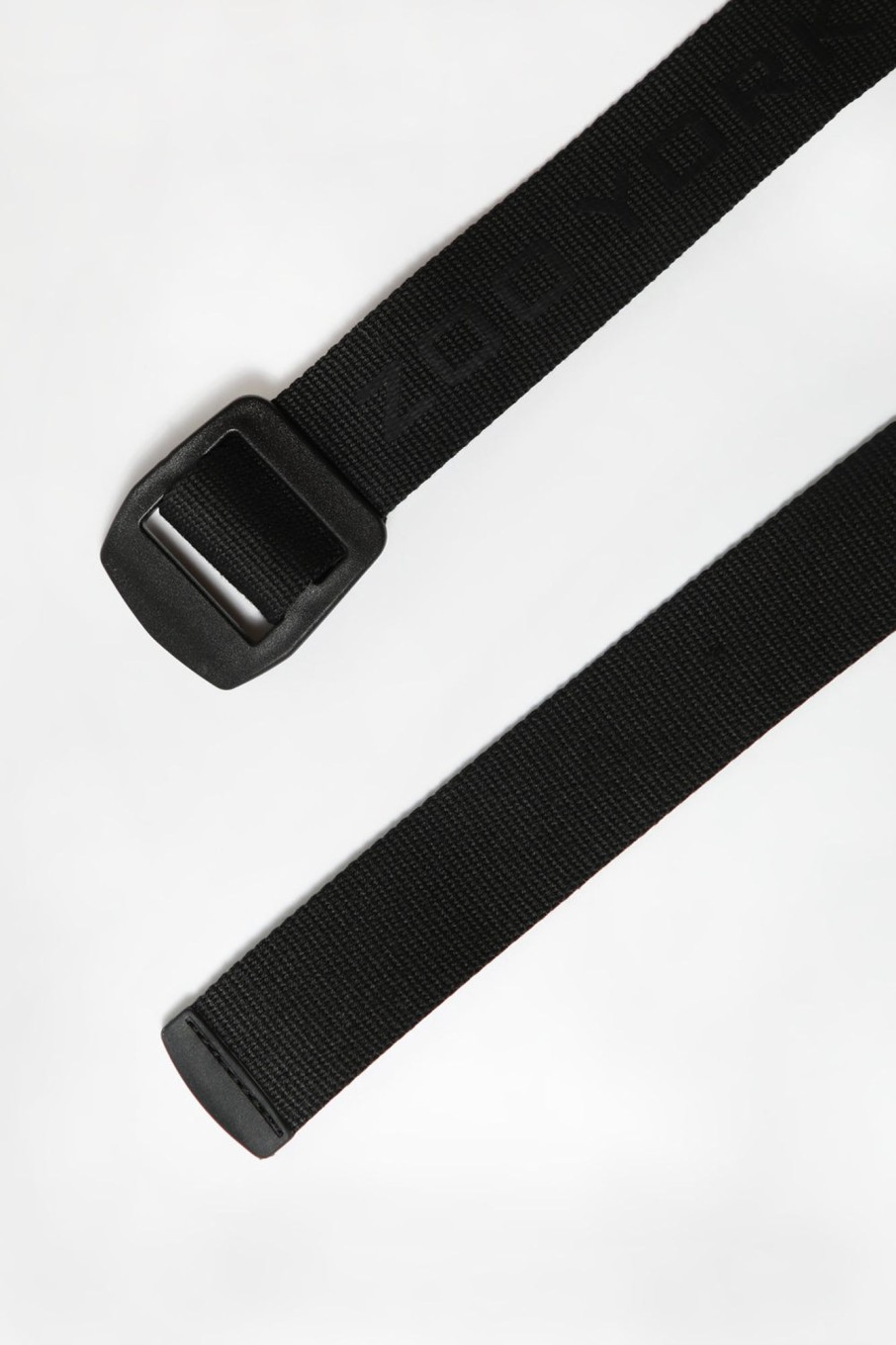 Mens Zoo York | Zoo York Mens Logo Web Belt Black