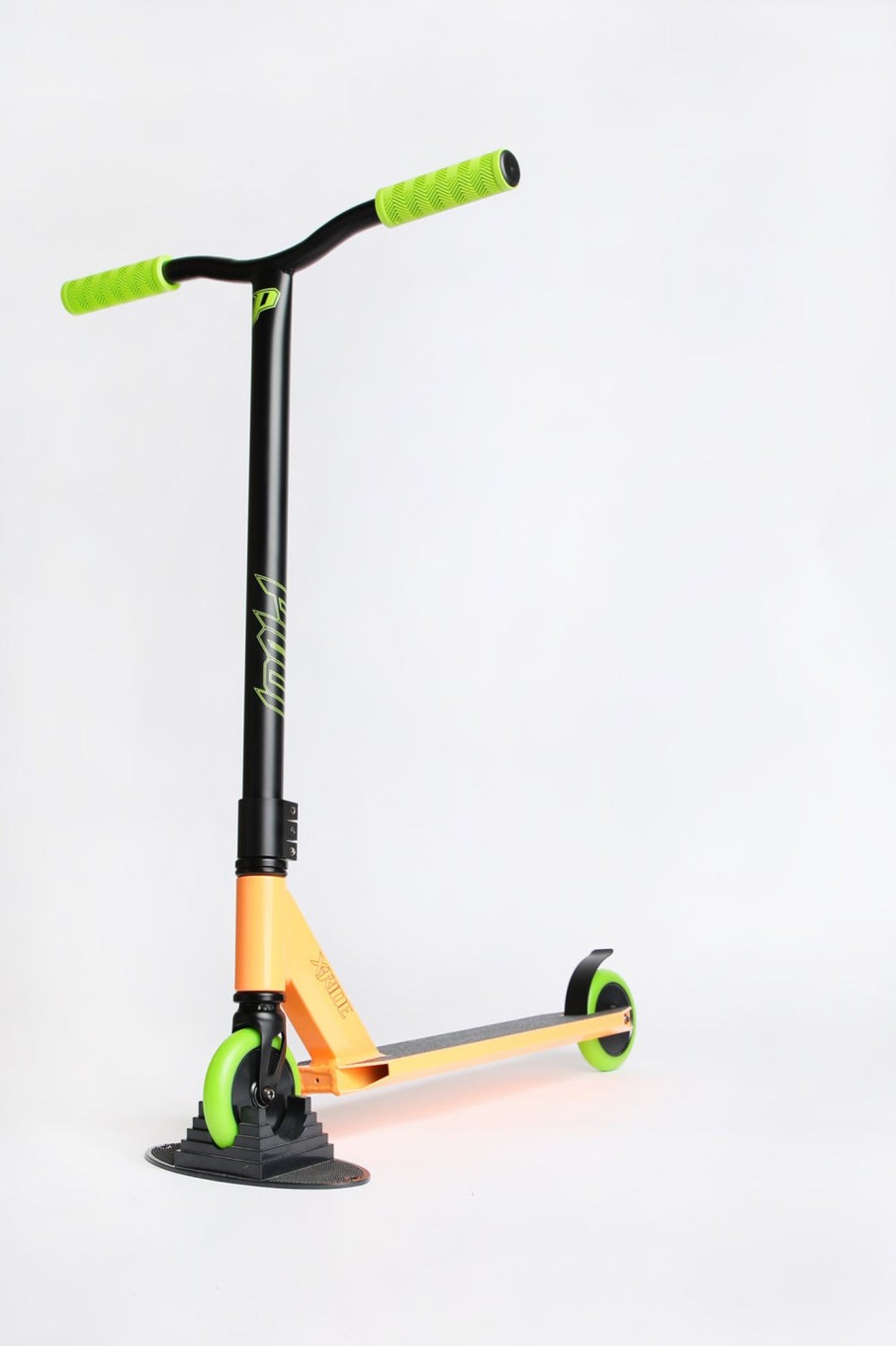 Scooters Pivot | Pivot X-Ride And Green Scooter Orange