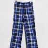 Youth Zoo York | Zoo York Youth Plaid Print Pajama Bottoms Navy