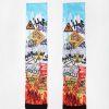 Youth Zoo York | Zoo York Youth Graffiti Print Crew Socks Blue