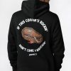 Mens Arsenic | Arsenic Mens Coffin'S Rockin' Hoodie Black