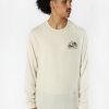 Mens Death Valley | Death Valley Mens Joshua Tree Long Sleeve Top Cream