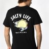 Mens Death Valley | Death Valley Mens Salty Life T-Shirt Black