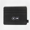 Mens Zoo York | Zoo York Canvas Card Wallet Black