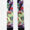 Mens Arsenic | Arsenic Mens Mushrooms And Skulls Crew Socks Multi