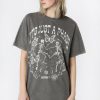 Womens Enygma | Womens Enygma Just A Phase Oversized T-Shirt Dark Green