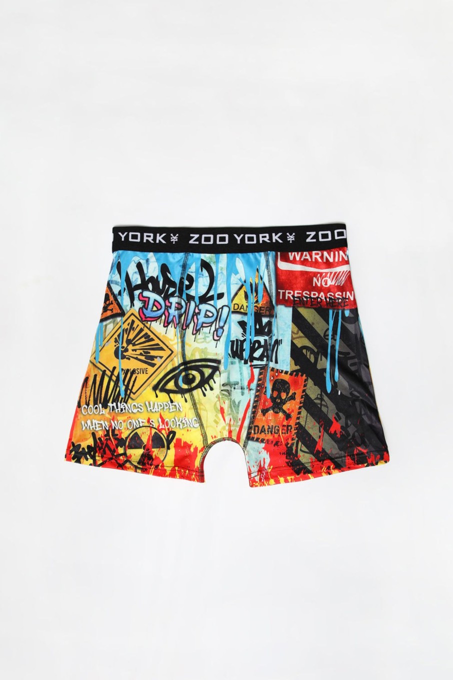 Youth Zoo York | Zoo York Youth Graffiti Signs Boxer Brief Multi