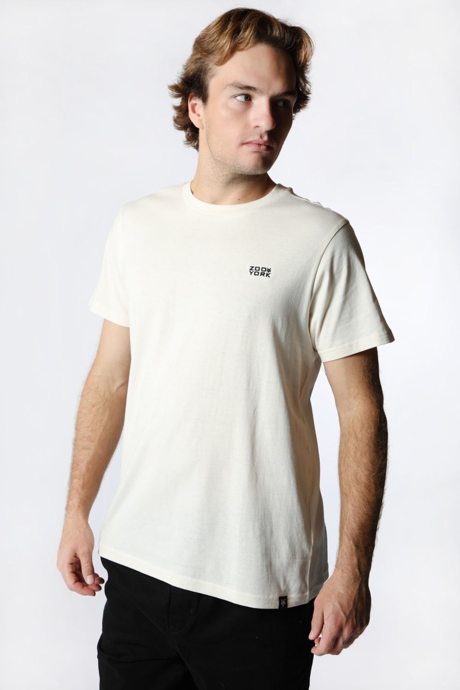 Mens Zoo York | Zoo York Mens Embroidered Logo T-Shirt