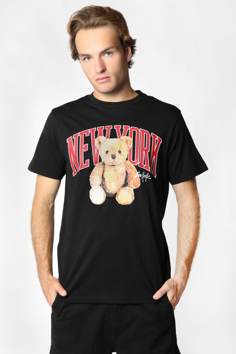 Mens Zoo York | Zoo York Mens Nyc Teddy T-Shirt | West49 Plaid