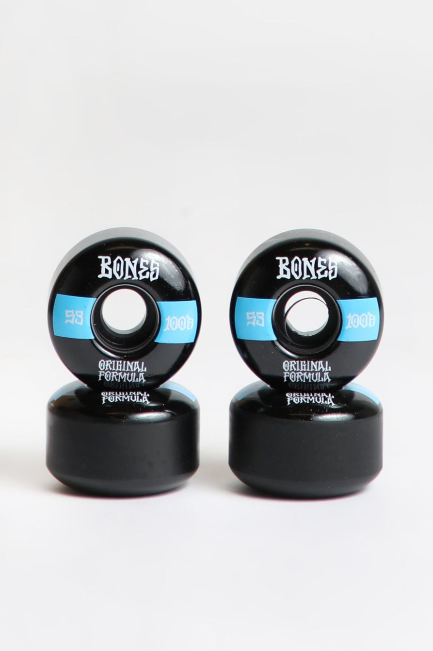 Skate Bones | Bones 100S Og Formula V4 Wide 53Mm Wheels