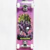 Skate Zoo York | Zoo York Comic Book Style Skeleton Skateboard 8" Purple