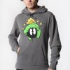 Mens West49 | Mens Marvin The Martian Hoodie Dark Grey