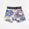 Mens Zoo York | Zoo York Mens Sloths & Poutine Boxer Brief Purple