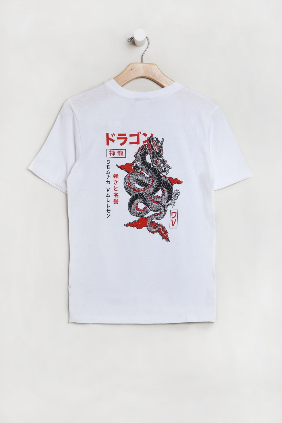 Youth Death Valley | Death Valley Youth Dragon T-Shirt White