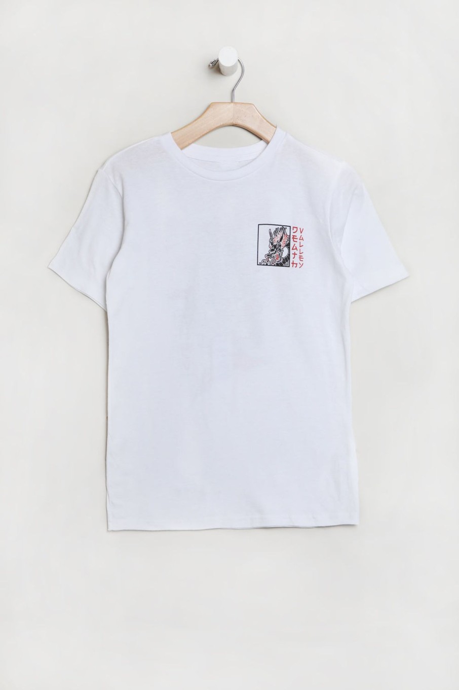 Youth Death Valley | Death Valley Youth Dragon T-Shirt White