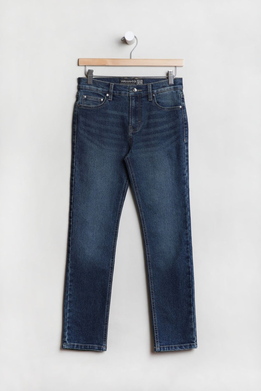 Youth West49 | West49 Youth Dark Stone Skinny Jeans Navy Blue