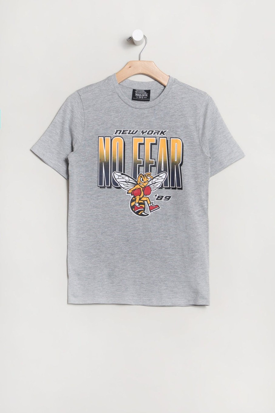 Youth No Fear | No Fear Youth Boxer Bee Graphic T-Shirt Heather Grey