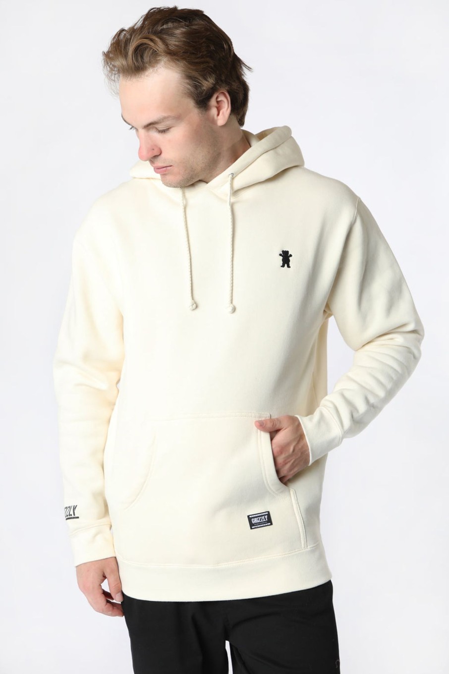 Mens Grizzly | Grizzly Og Bear Hoodie Sand