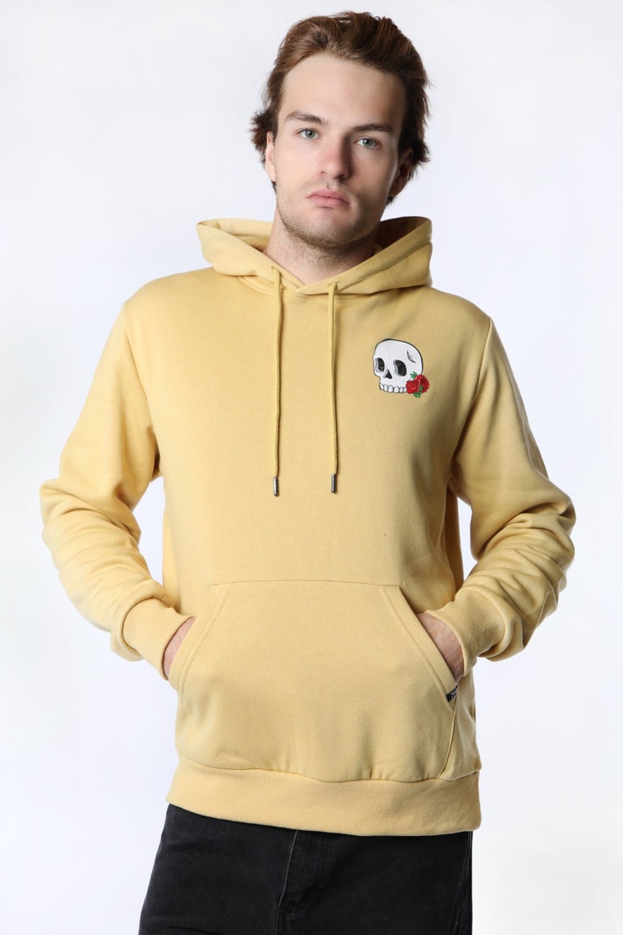 Mens Arsenic | Arsenic Mens Out Of My Mind Hoodie Pale Yellow