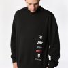 Mens Zoo York | Zoo York Mens Multi Logo Sweatshirt