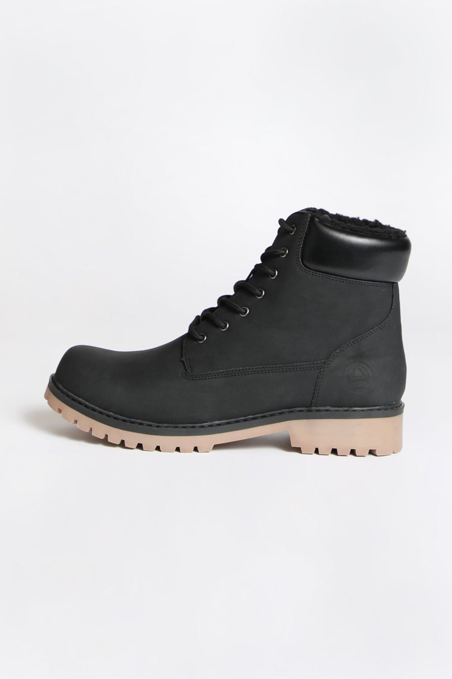 Mens Amnesia | Amnesia Mens Nubuck Fur Lined Hiker Boot