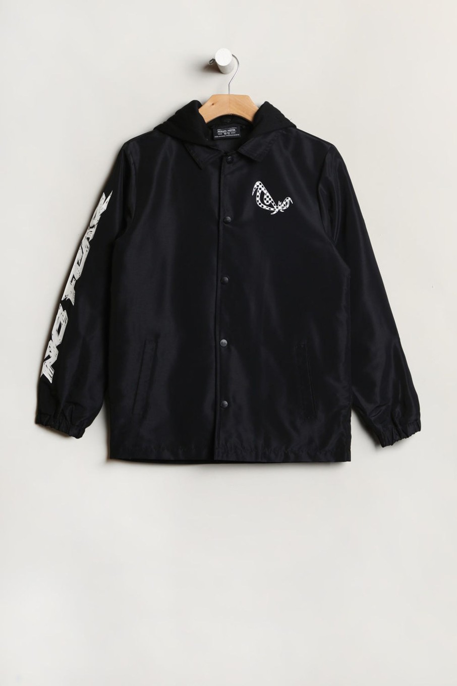 Youth No Fear | No Fear Youth Coach Jacket Black