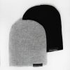 Mens Zoo York | Zoo York Mens Slouch Beanie 2-Pack