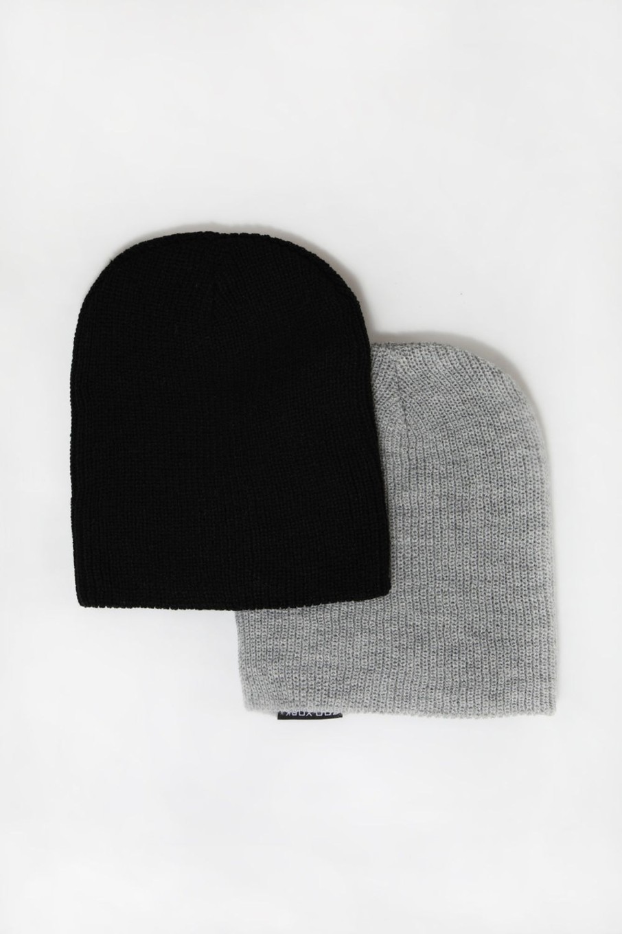 Mens Zoo York | Zoo York Mens Slouch Beanie 2-Pack