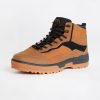 Footwear West49 | Mens Canvas Suede Skate Boots