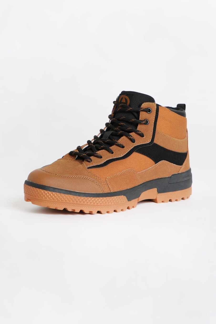 Footwear West49 | Mens Canvas Suede Skate Boots