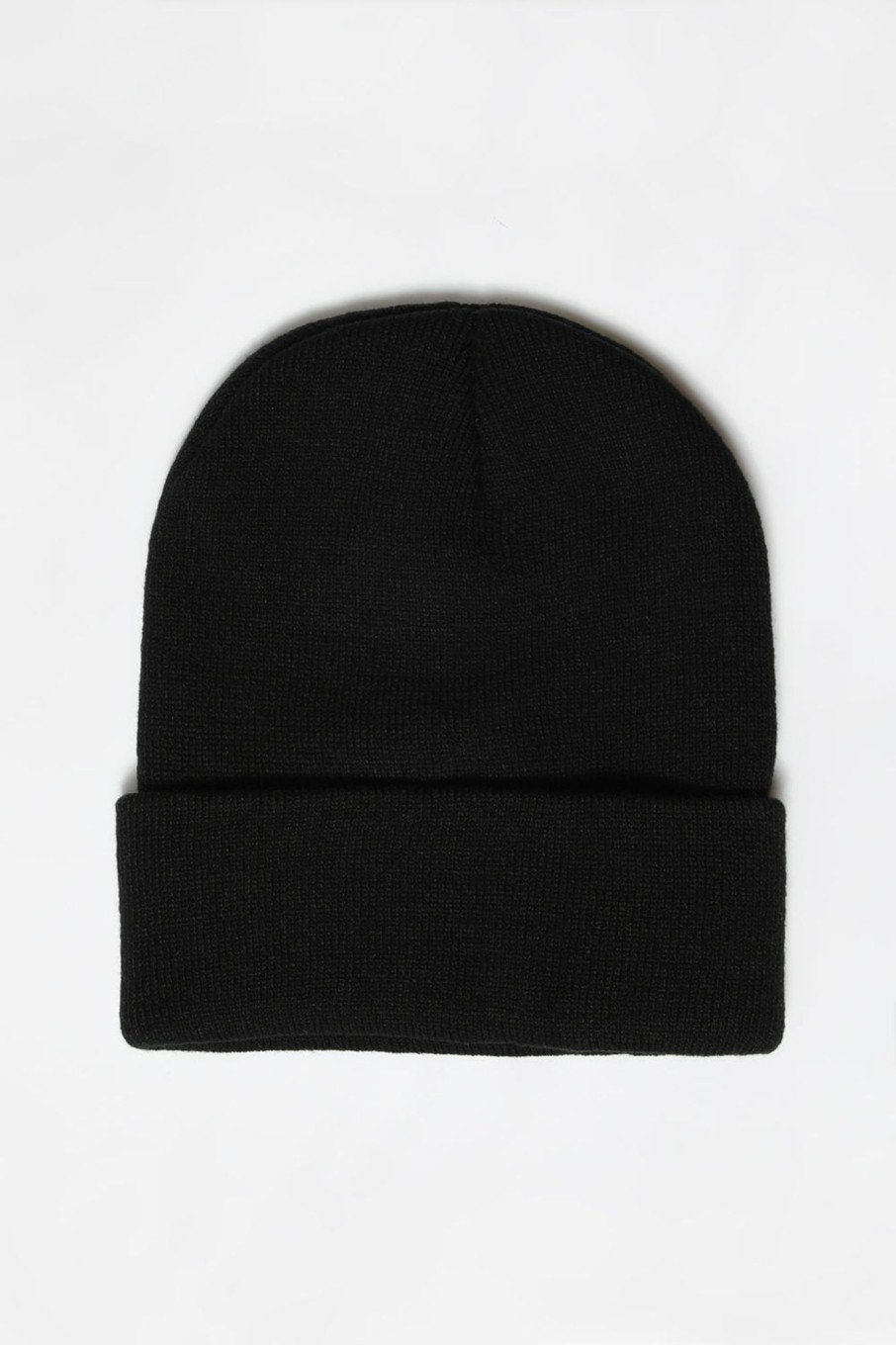 Mens No Fear | No Fear Mens Patch Logo Beanie Black