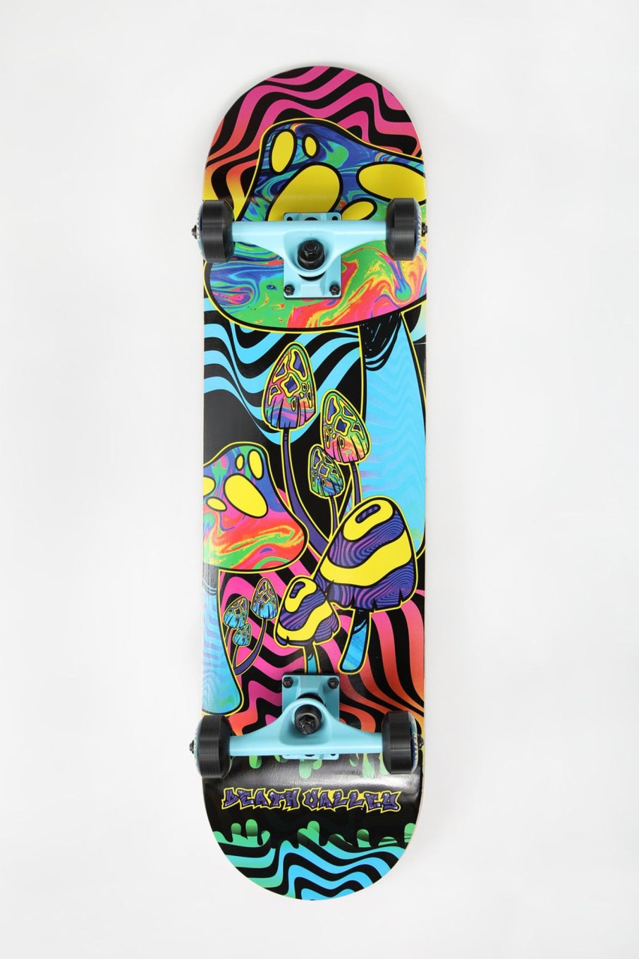 Skate Death Valley | Death Valley Trippy Mushroom Skateboard 8.25" Multi